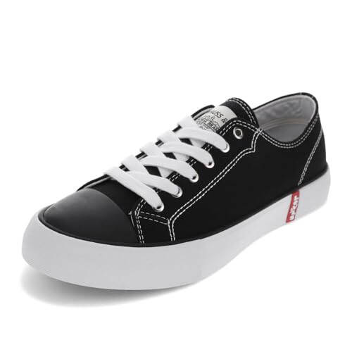 Levi's Womens Cain Canvas Casual Lace Up Sneaker Shoe - 1