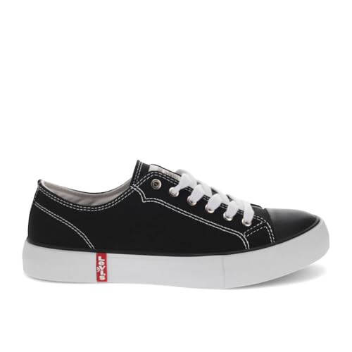 Levi's Womens Cain Canvas Casual Lace Up Sneaker Shoe - 6