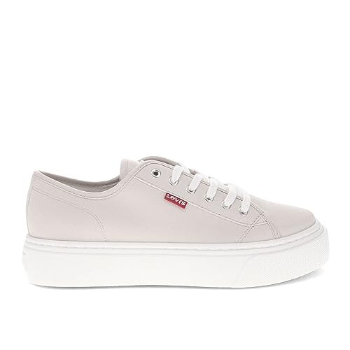 Levi's Womens Dakota Synthetic Suede Lowtop Casual Lace Up Sneaker Shoe - 6