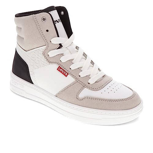 Levi's Womens Drive Hi 2 Synthetic Leather Casual Hightop Sneaker Shoe - 1