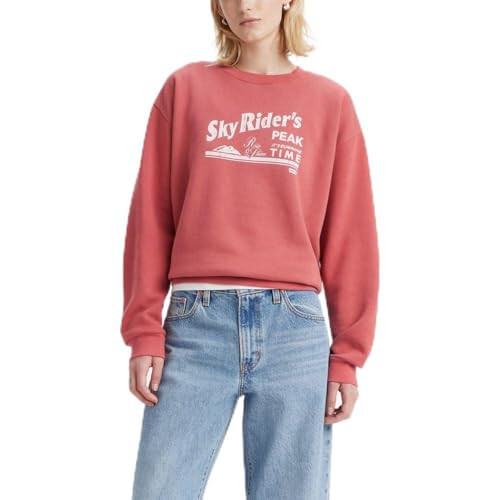 Levi's Women's Graphic Everyday Crew (Also Available in Plus) - 1