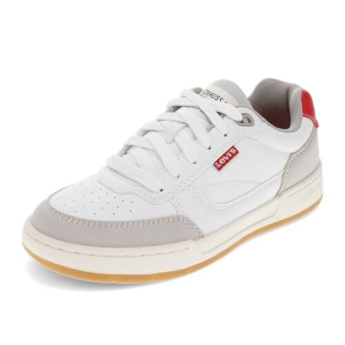 Levi's Womens La Jolla Synthetic Leather Casual Lace Up Sneaker Shoe - 1