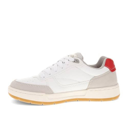 Levi's Womens La Jolla Synthetic Leather Casual Lace Up Sneaker Shoe - 5