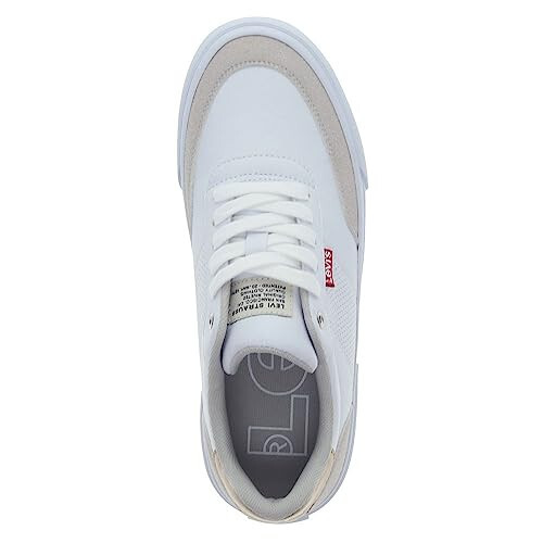 Levi's Womens Maribel UL Synthetic Leather Lowtop Casual Lace Up Sneaker Shoe - 2