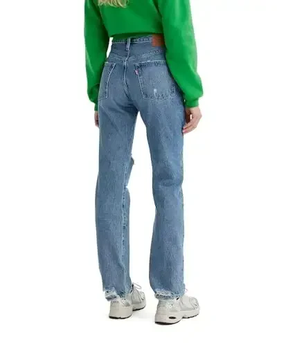 Levi's Women's Premium 501 Original fit Jeans, Across A Plain, 32 (US 14) - 2