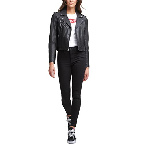 Levi's Women's The Classic Faux Leather Moto Jacket (Regular & Plus Size) - 5