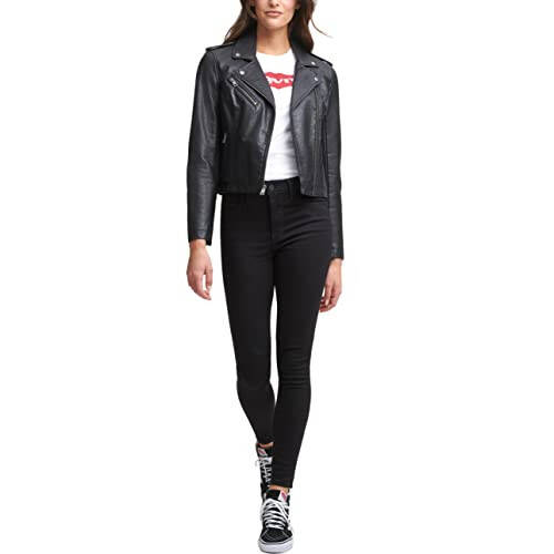 Levi's Women's The Classic Faux Leather Moto Jacket (Regular & Plus Size) - 5