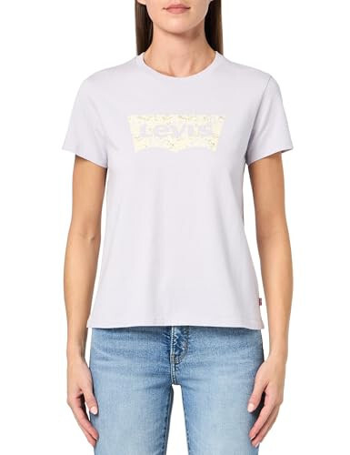 Levi's Women's The Perfect Crewneck Tee Shirt (Also Available in Plus) - 1