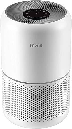 LEVOIT Air Purifier for Home Allergies Pets Hair in Bedroom, Covers Up to 1095 ft² by 45W High Torque Motor, 3-in-1 Filter with HEPA sleep mode, Remove Dust Smoke Pollutants Odor, Core300-P, White - 15