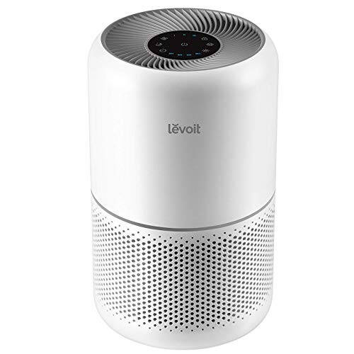 LEVOIT Air Purifier for Home Allergies Pets Hair in Bedroom, Covers Up to 1095 ft² by 45W High Torque Motor, 3-in-1 Filter with HEPA sleep mode, Remove Dust Smoke Pollutants Odor, Core300-P, White - 8