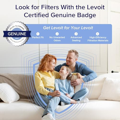 LEVOIT Air Purifier for Home Allergies Pets Hair in Bedroom, Covers Up to 1095 ft² by 45W High Torque Motor, 3-in-1 Filter with HEPA sleep mode, Remove Dust Smoke Pollutants Odor, Core300-P, White - 13