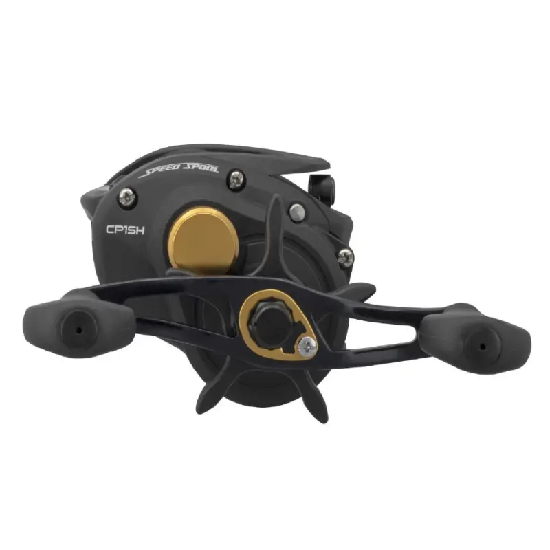 Lew's Classic Black Speed Spool Baitcast Reel and Fishing Rod Combo, 6-Foot 6-Inch 1-Piece Rod, Black-BLACK - 2