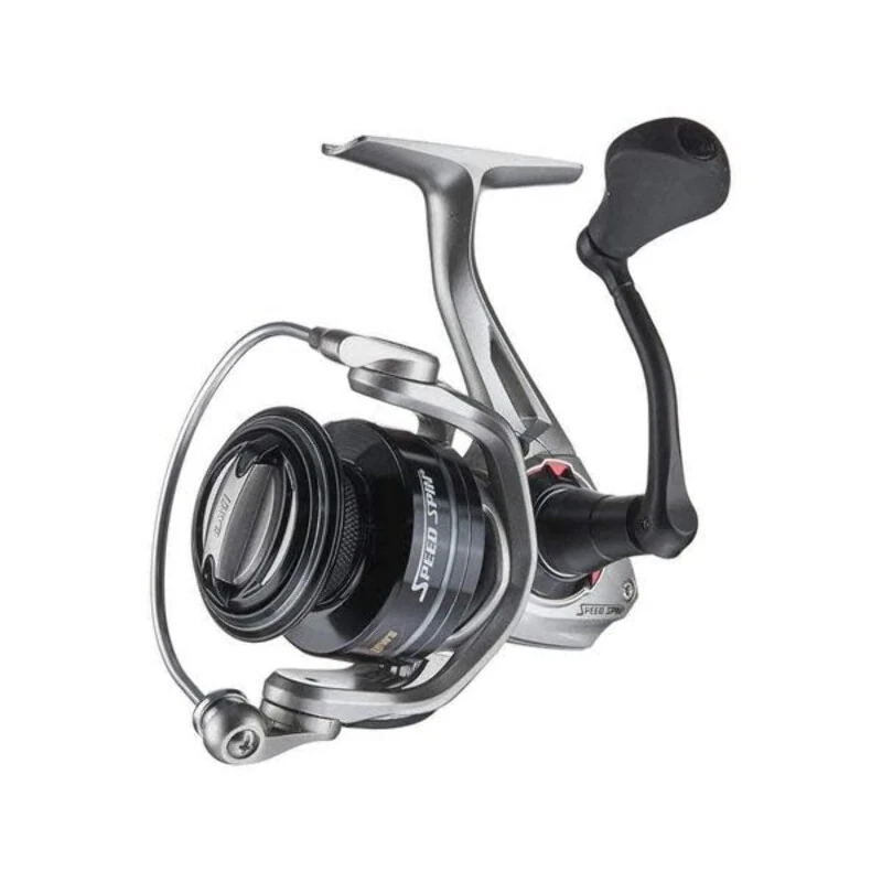 Lew's Laser SG Speed Spin Spinning Fishing Reel, Size 100 Reel, Silver - 1