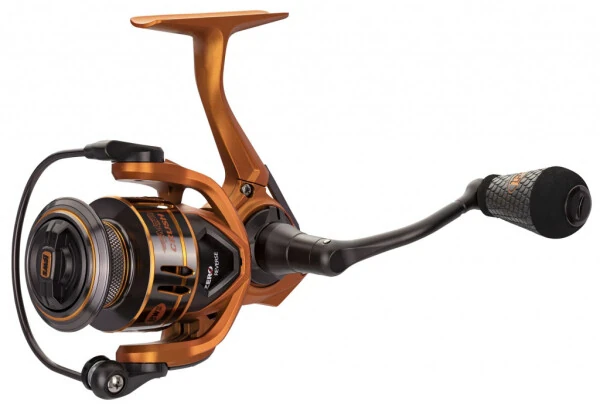 Lew's Mach Crush Spinning Fishing Reel, Size 400, Orange - Modazone (1)