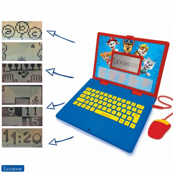 Lexibook Paw Patrol Educational and Bilingual Laptop Spanish/English - 4