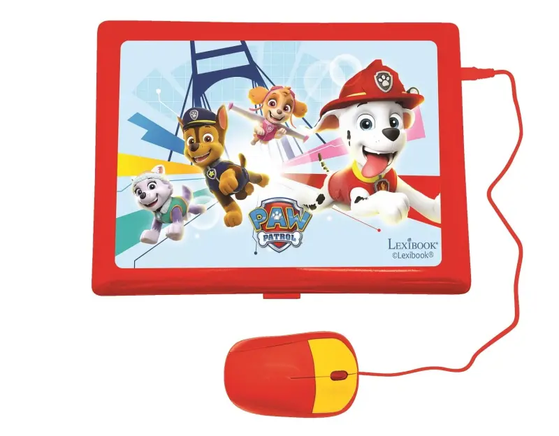 Lexibook Paw Patrol o'quv va ikki tilli noutbuki Ispancha/Inglizcha - 1