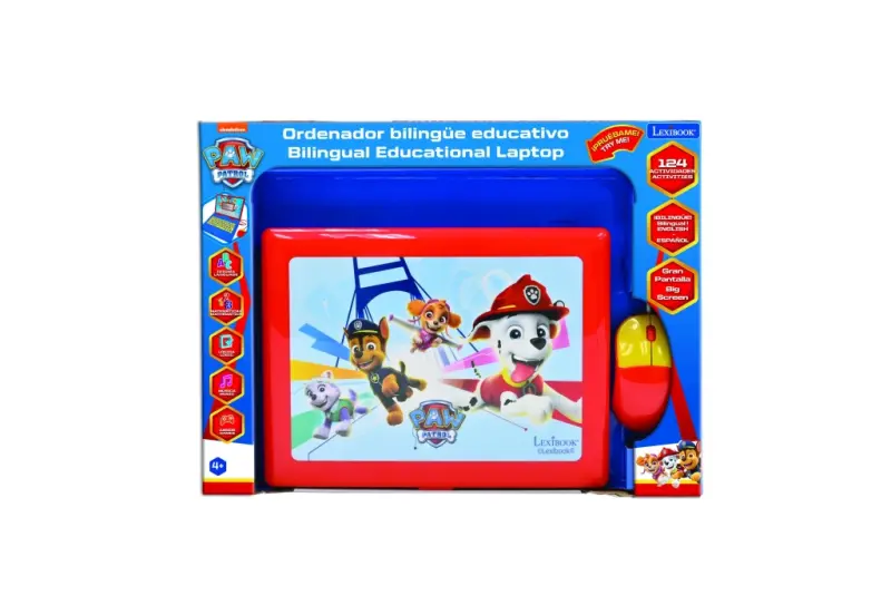 Lexibook Paw Patrol o'quv va ikki tilli noutbuki Ispancha/Inglizcha - 6