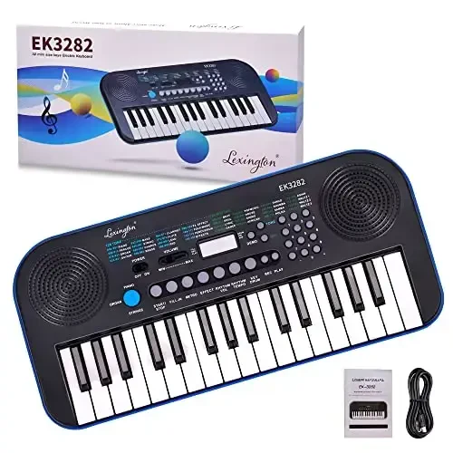Lexington EK3282 32 kalitli mini elektrik raqamli ko'chma klaviatura Pianino bolalar uchun musiqiy sovg'a - 1