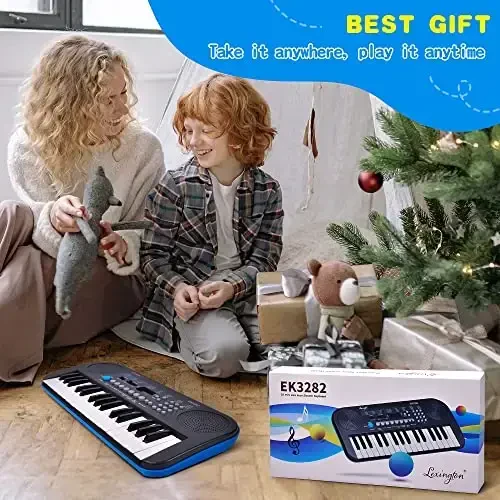 Lexington EK3282 32-Key Mini Electric Digital Portable Keyboard Piano Musical Gift for Kids - 3