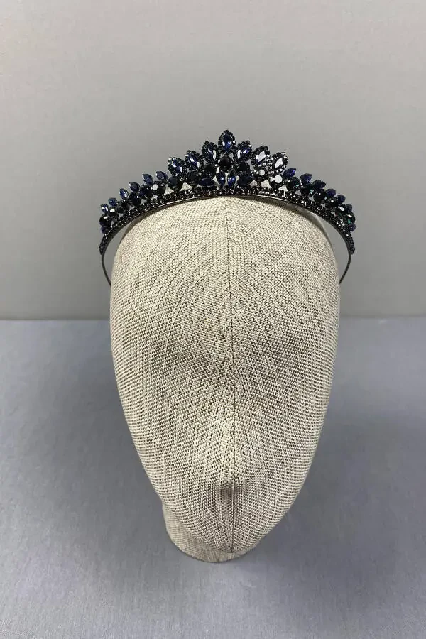 Leyn kubik zirkonli kelin kına toji - 5