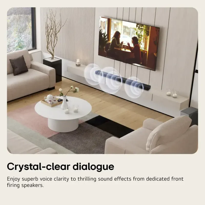 LG 5.1 kanalli Dolby Audio va orqa dinamikli Soundbar - S55TR - 3