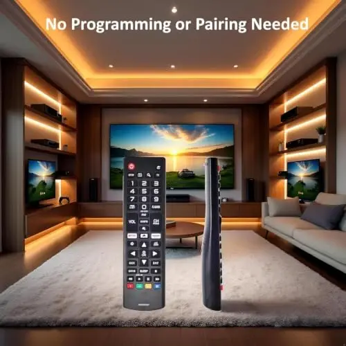 Universal Remote Control Replacement for LG Smart TVs All Models: AKB75095307 AKB74915305 AKB75375604 and More - 1