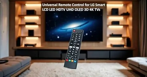 Universal Remote Control Replacement for LG Smart TVs All Models: AKB75095307 AKB74915305 AKB75375604 and More - 2