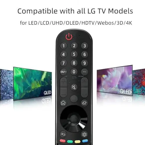 for LG TV Remote Replacement, for All 2019-2023 Remote Control for L G Smart TVs, for LG Magic Remote MR22/23GA. for L G ThinQ OLED WebOS UHD 4K. (NO Voice & NO Pointer Function) - 2