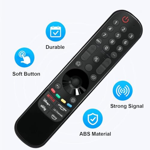 for LG TV Remote Replacement, for All 2019-2023 Remote Control for L G Smart TVs, for LG Magic Remote MR22/23GA. for L G ThinQ OLED WebOS UHD 4K. (NO Voice & NO Pointer Function) - 4