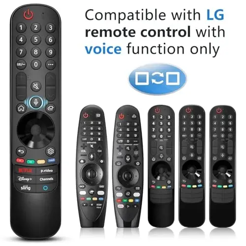 Replacement Magic Remote Control for LG-TV-Remote for All LG Smart UHD, OLED, QNED, NanoCell Series TVs with Voice Function - 4