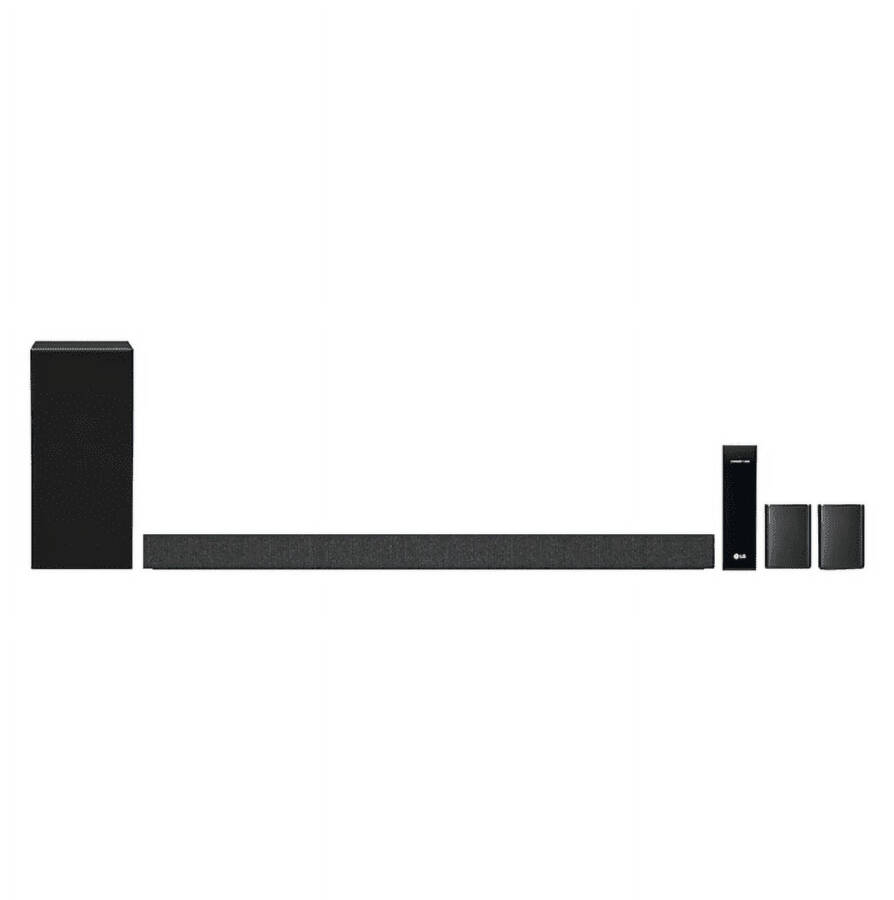 LG SPD7R 7.1 Channel High Res Audio Sound Bar with Rear Speaker Kit - 1