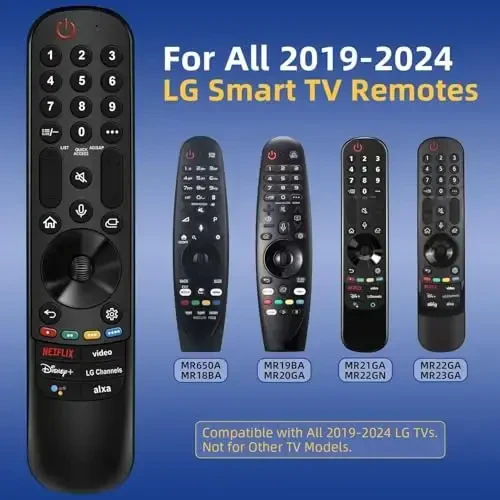 LG TV pultining o'rnini bosuvchi, barcha 2019-2024 yillardagi Smart televizorlar uchun LG pulti, ovozli va ko'rsatkich funksiyali Magic MR20/21/22/23/24GA uchun. 1 yillik kafolat. - 7