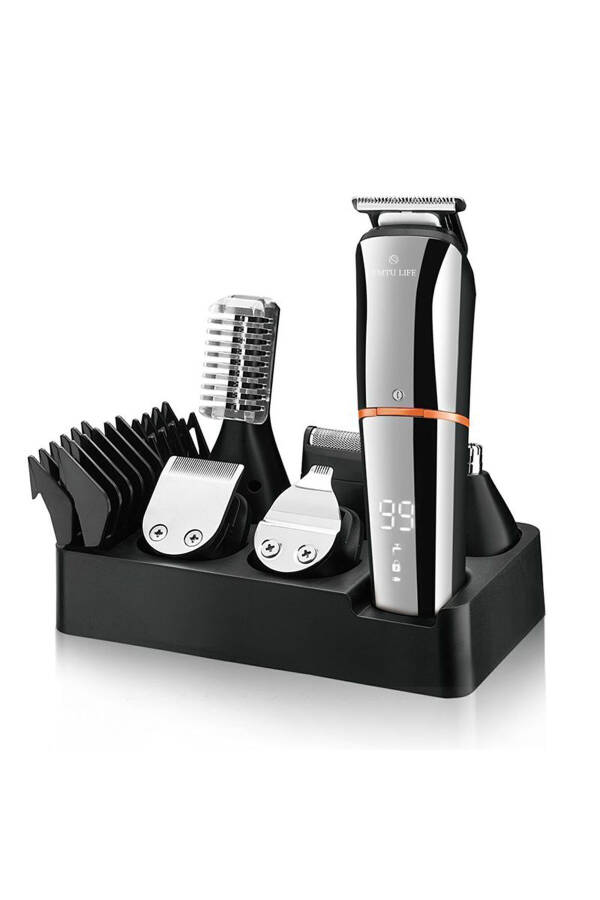 LI-1386 Men's Grooming Kit, Hair Beard and Full Body Care Set 6 in 1 - 10W - 1