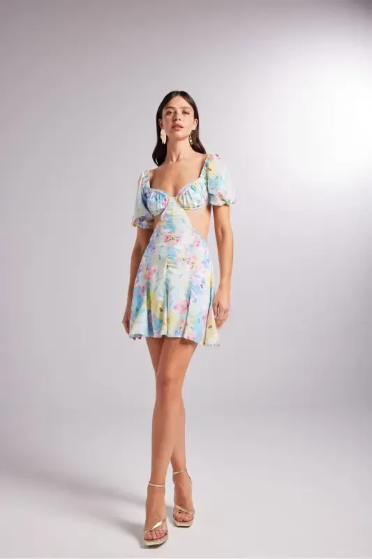 Liana Dress Blue - 7