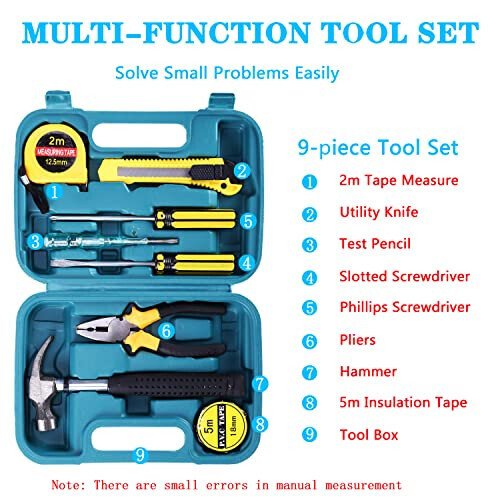 LIANXIN Roadside Assistance Emergency Kit - Car Emergency Kit with Jumper Cables (Upgraded) Emergency Roadside Kit for Car 142 Pieces Car Safety Kits,Tow Strap,Tool Kit,Reflective Warning Triangle - MODAZONE (1)