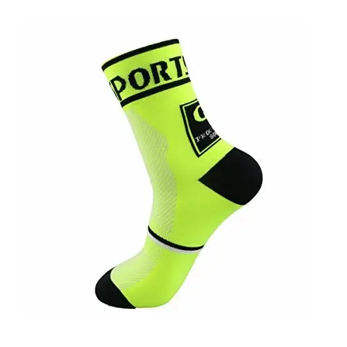 Libar Men's Cycling Socks Unisex Breathable Sports Running Trekking Athletic Basketball Socks - 5