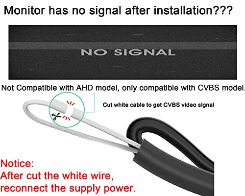 License Plate Frame Backup Camera Night Vision Car Rear View Camera with 8 Bright LEDs 170° Viewing Angle Waterproof Backup Camera Vehicle Universal Reversing Assist Security - ATOKIT (1)