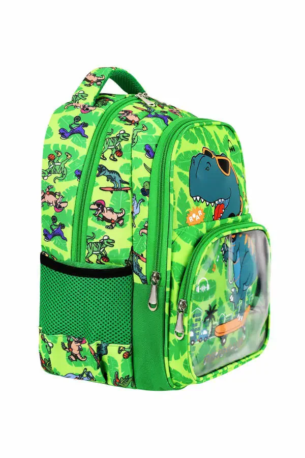 Licensed Dinosaur 3-Piece Set Primary School Bag, Thermal Lunch Bag and Pencil Case Set - 4