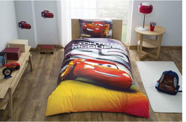 Licensed Disney Cars Lightning Single Duvet Set - 1