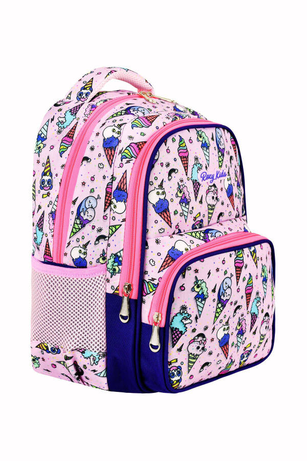 Licensed Ice Cream 3-Piece Set Elementary School Bag, Thermal Lunch Bag and Pencil Case Set - 4