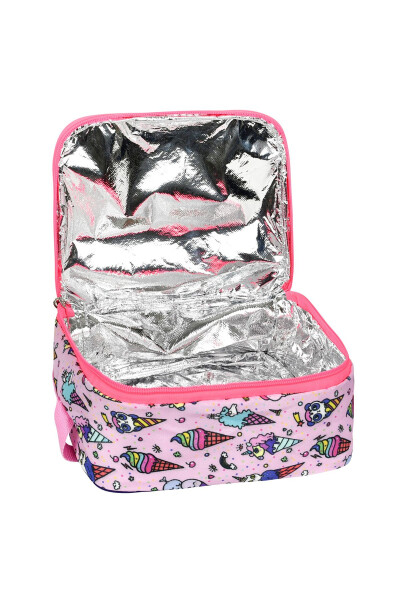 Licensed Ice Cream 3-Piece Set Elementary School Bag, Thermal Lunch Bag and Pencil Case Set - 7