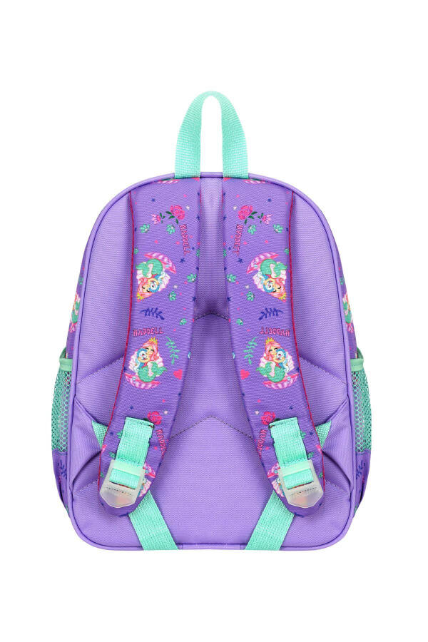 Licensed Mermaid Patterned Kindergarten Nursery Preschool Children Backpack - 10