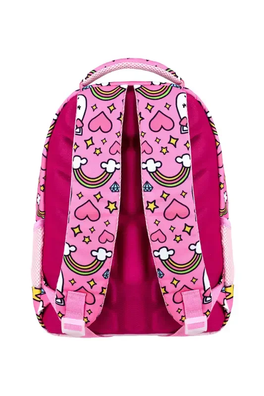 Licensed Unicorn 3-Piece Set School Bag, Thermal Lunch Bag, and Pencil Case Set-Pink - 5