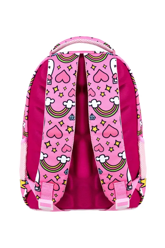 Licensed Unicorn 3-Piece Set School Bag, Thermal Lunch Bag, and Pencil Case Set-Pink - 5