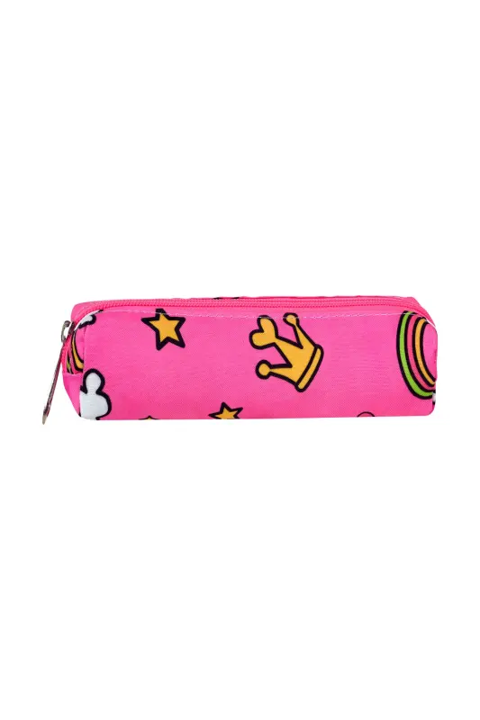 Licensed Unicorn 3-Piece Set School Bag, Thermal Lunch Bag, and Pencil Case Set-Pink - 8