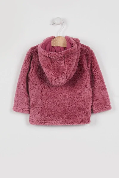 Licensed Uspa Rose Polar Welsoft Hooded Zippered Jacket (Baby Girl) - 2