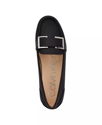 Lidya bezakli ayollar slip-on mokasinlari - Qora - 4