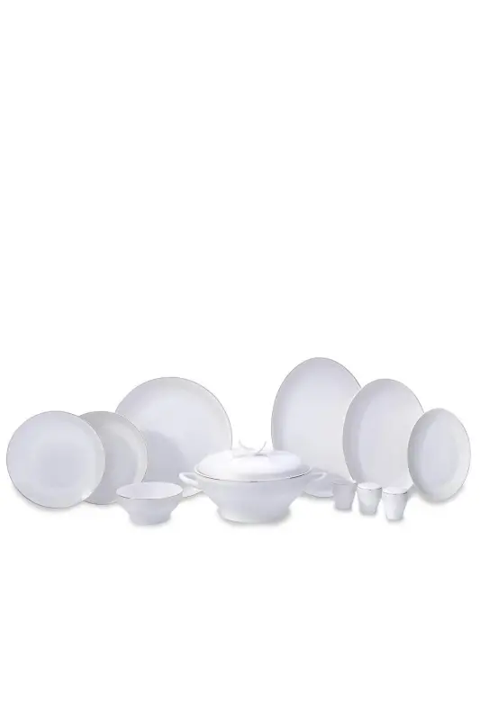 Lidya Collection 60 Piece Dinner Set - KORKMAZ