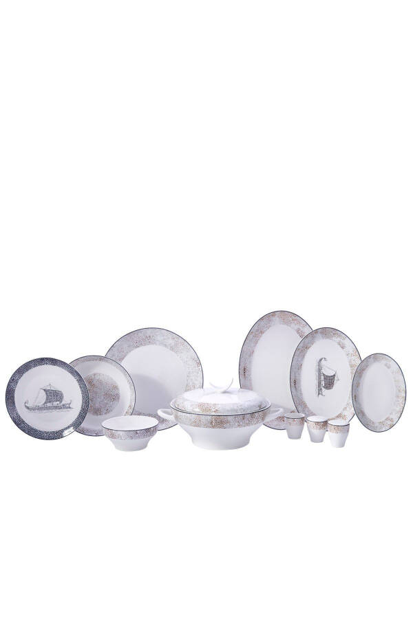 Lidya Collection 60 Piece Dinner Set - 7