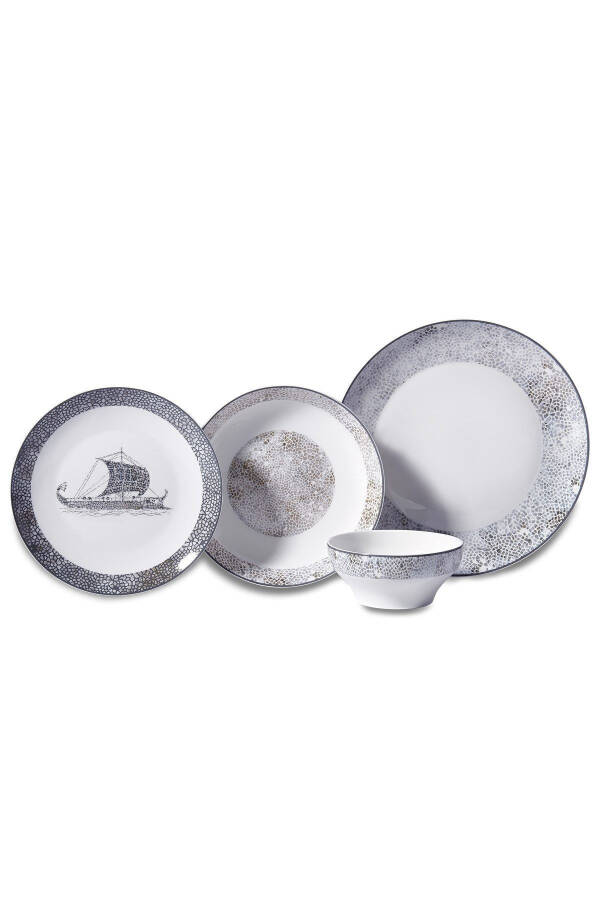 Lidya Collection 60 Piece Dinner Set - 6